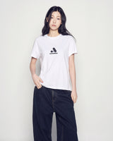 25SS WOMAN A シンボル半袖Tシャツ ホワイト