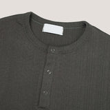 コイズヘンリーネックリンクル半袖Tシャツ