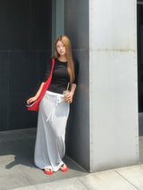 [3/4 Sleeve] Loen Modal Side-Ruched Tee (12c)