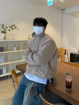 Buzz High Neck Wool Sheepskin Jacket (2color)
