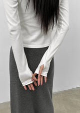 [MADE] Huebun Fleece-lined Warmer Long-Sleeve T-shirt