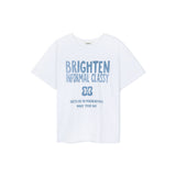 タイポTシャツ White