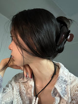 ダークチョコヘアクリップ