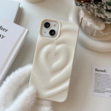 3D HEART COLOR PHONE CASE