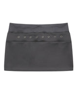STRIAパンチングアイレットバンディングミニスカート(2COLOR)