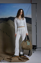 SOFT KNIT ZIP-UP