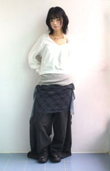 Basic Leaf Banding Pants