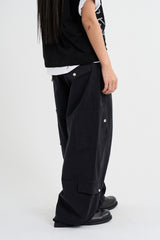 Arc panel wide pants
