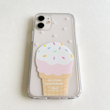 lovely things clear jellhard phone case