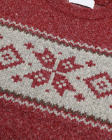 Frost nordic pattern knit