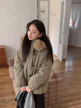 Ayan Duffle Half Jacket Wellon Padded Jumper