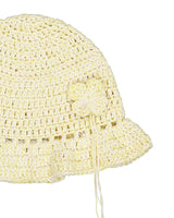Clover Ruffle Beanie - Light Yellow