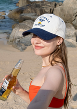 TWO TONE BALL CAP - MARINE NAVY