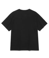 Space Graphic Round T-Shirt-Black