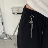 Maple Leaf Tassel Keychain