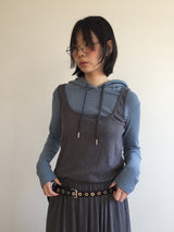[MD Pick]ペプシ ストライプ パーカー (3color)