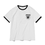 クロウキーズクロップリンガーTシャツ (ホワイト)