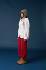 Flor frill blouse_white