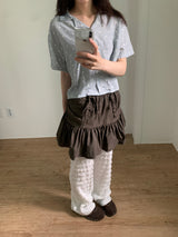 Dot Capri Shirt  (2color)