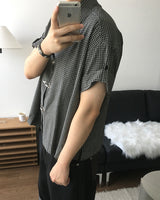 バックル ショートスリーブ シャツ