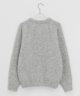 Batty Wool Knit Round Cardigan