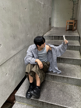 Madeleine Oversized Check Shirt