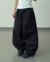 Doblen Rivet Balloon Cotton Pants