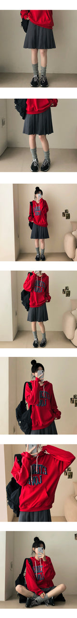 バッドバックバンディングプリーツスカート