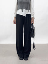 Redio Hidden Banding Slacks Pants
