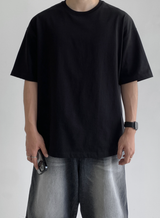 Essential Overfit Cotton Short Sleeve Tee