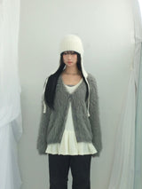 a flared winter dress