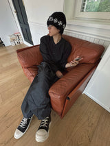 シロウサマーノーカラーシャツ 2C