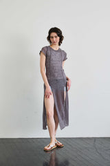 WITTY KNIT ONE-PIECE / MOCHA