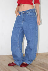 DART CURVED DENIM