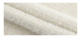 lace ribbed white turtleneck long-sleeved knitwear