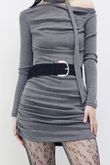 Pico Wide Suede Belt