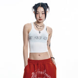 ENE See-through Sleeveless - WHITE