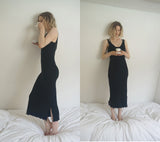 Meltaway dress [BLACK]