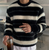 Liu Mohair Dangara Round Knit