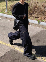 Seti Pintuck Non-Fade Denim Pants