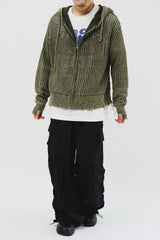 Hit Dyeing Hooded Zip Up (2color)