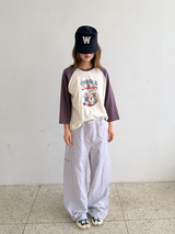 side pocket cotton pants