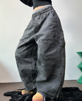 CARPENTER MILITARY HIP DAMAGE PANTS 🤎💚🩶3COLOR/2SIZE