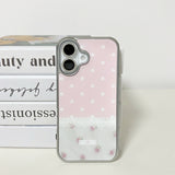 【MADE】lace rose glass case