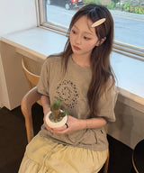 STAR スワール レイヤード ロールアップ 半袖Tシャツ