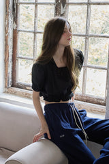 Mose punching blouse_black