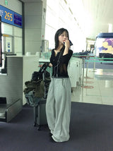 26FW★ [MADE] Fowor Henley Neck Button Slim Three Quarter T-Shirt