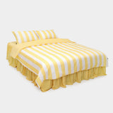 Dust-Free Bold Stripe Duvet Cover - Q size