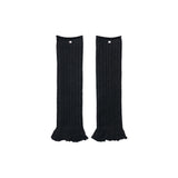 Frill Knit Leg Warmer_4 color