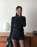 Epi Fold Knit Span Shorts